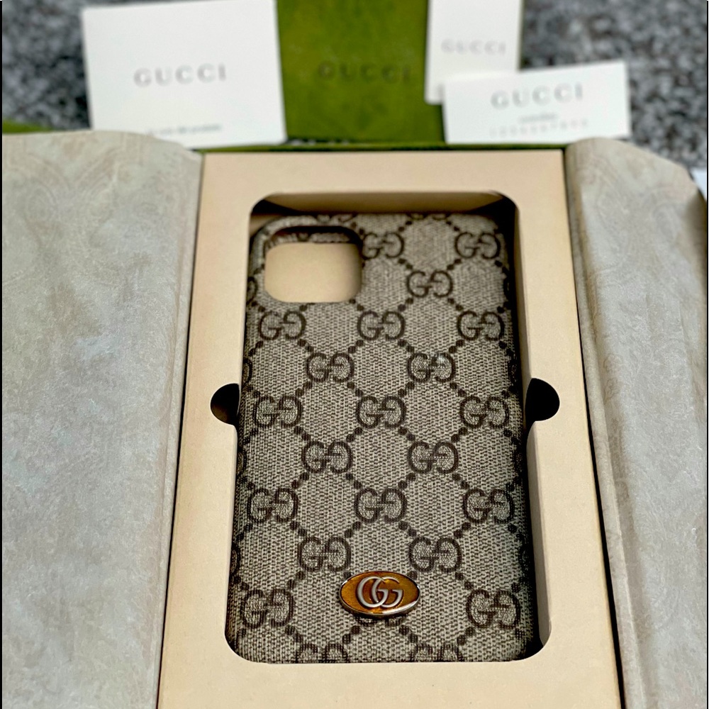 Authentic Gucci iPhone 11 Pro Max phone case